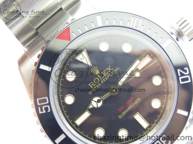 MiroTime 0111 SmoothTexture Submariner customized by Tempus Machina GMF Best Edition on SS Bracelet SA 2701